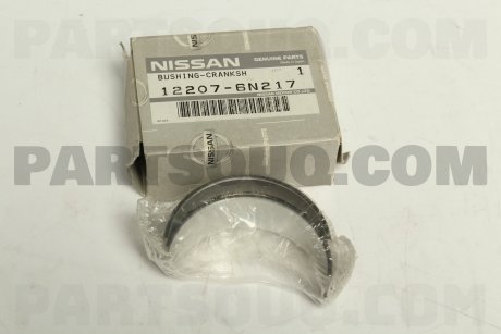 Фото автозапчасти вкладыши коренные X-Trail 01-13 Bluebird Primera Murano Frontier NISSAN 122076N217