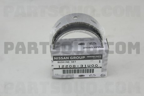 Фото автозапчасти вкладыш коренной +0.25mm (одна шейка) VQ35DE NISSAN 1220831U00