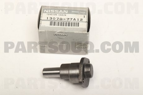 Фото автозапчастини натягувач поликлинового ременя NISSAN 1307077A12