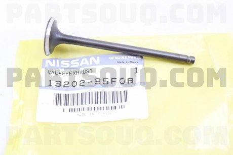 Клапан выпускной NISSAN 1320295F0B (фото 1)