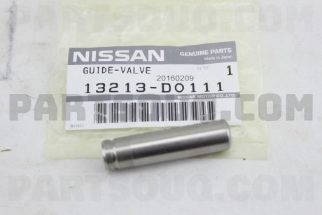 Фото автозапчасти направляючий випускний клапан NISSAN 13213D0111