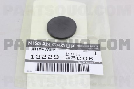 Фото автозапчасти регулююча шайба зазору клапана NISSAN 1322953C05