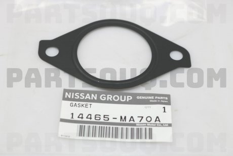Прокладка, впуск в турбину (компрессор) NISSAN 14465MA70A