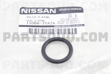 Кольцо уплотнительное NISSAN 150663TA2A (фото 1)