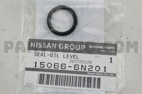 Фото автозапчасти кольцо уплотнительное NISSAN 150666N201