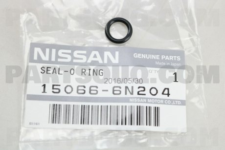 Кольцо уплотнительное NISSAN 150666N204 (фото 1)