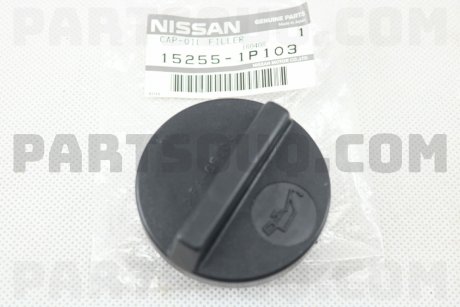 Фото автозапчастини кришка оливної горловини NISSAN 152551P103 (фото 1)