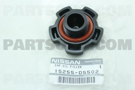 Фото автозапчастини кришка оливної горловини NISSAN 15255D5502 (фото 1)