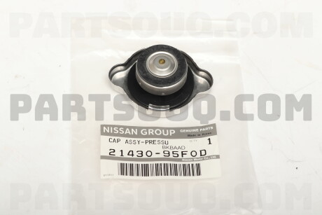 Фото автозапчасти кришка радіатора NISSAN 2143095F0D