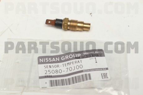 Фото автозапчасти датчик температури рідини охолодження NISSAN 2508070J00