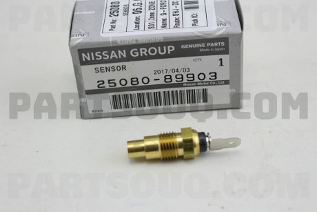 Фото автозапчасти датчик температури рідини охолодження NISSAN 2508089903