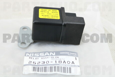 Фото автозапчастини relais NISSAN 2523018A0A