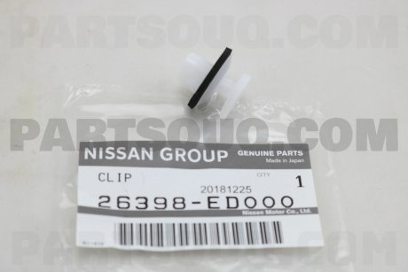 Фото автозапчасти клипса крепежная NISSAN 26398ED000