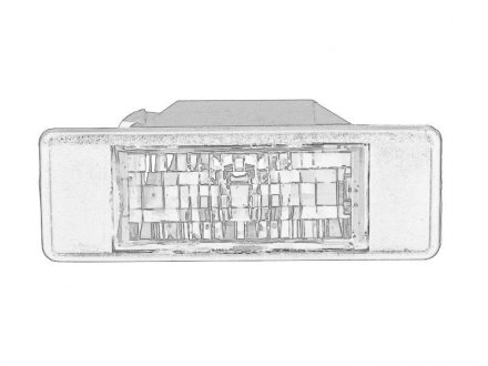 Фото автозапчастини ліхтар освітлення номерного знаку NV200, NV200 / EVALIA 02.10- NISSAN 26510-3BB0A