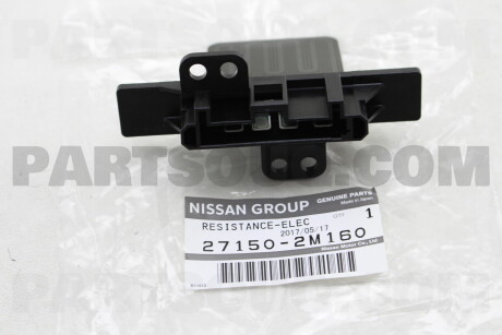 Фото автозапчастини widerstand NISSAN 271502M160