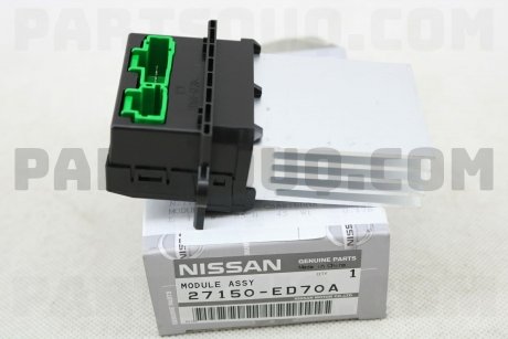 Резистор вентилятора пічки NISSAN 27150ED70A