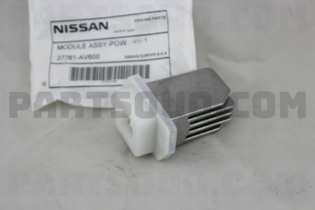 Реостат NISSAN 27761AV600 (фото 1)