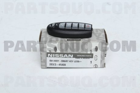 Фото автозапчастини ключ замка двері з трансмітером NISSAN 285E34RA0B