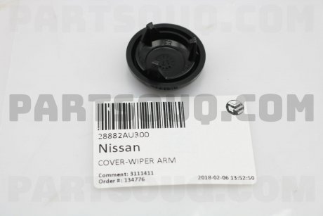 Колпачок рычага стеклоочистителя NISSAN 28882AU300 (фото 1)
