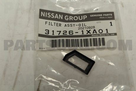 Фото автозапчастини фільтр АКПП NISSAN 317261XA01