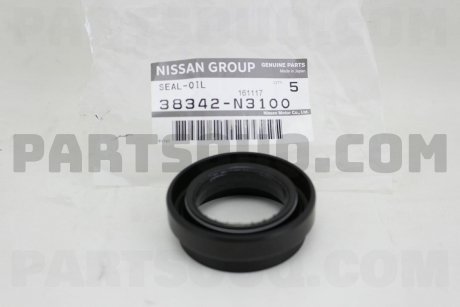 Фото автозапчасти ущільнююче кільце, дифференціал NISSAN 38342N3100