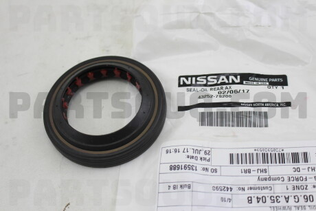 Фото автозапчастини simmerring NISSAN 432527S200