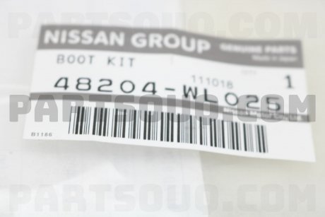 Пильовик кермової рейки NISSAN 48204WL025 (фото 1)