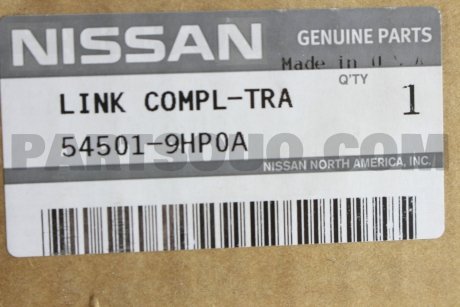 Важіль передньої підвіски NISSAN 545019HP0A (фото 1)