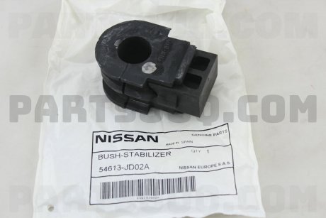 Втулка стабілізатора NISSAN 54613JD02A (фото 1)