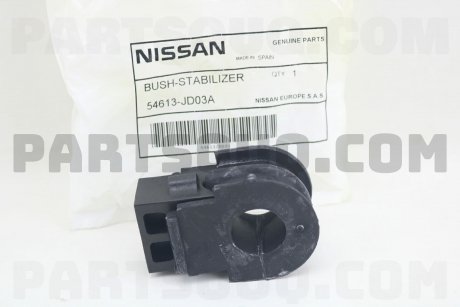 Втулка стабилизатора NISSAN 54613JD03A (фото 1)