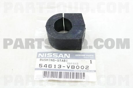 Втулка стабілізатора NISSAN 54613VB002 (фото 1)