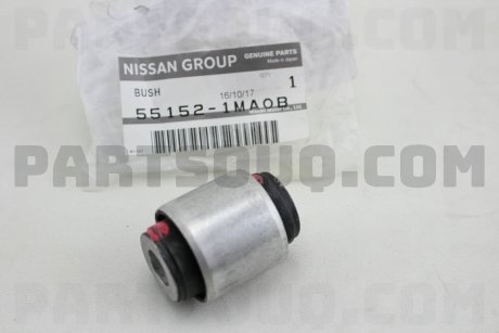 Фото автозапчасти сайлентблок NISSAN 55152-1MA0B