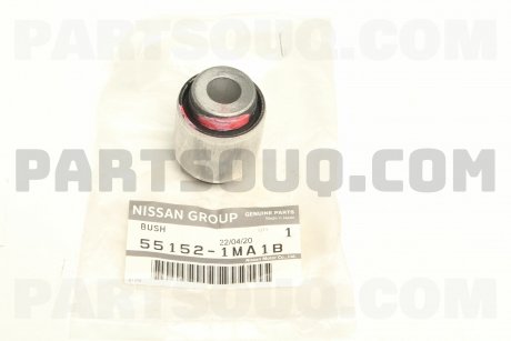 Фото автозапчастини сайлентблок NISSAN 551521MA1B