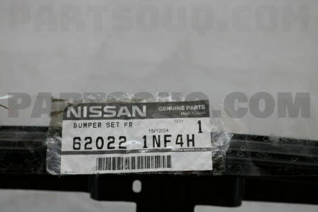 Фото автозапчастини бампер передн NISSAN 620221NF4H