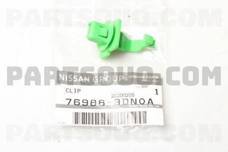 Фото автозапчасти кліпса кріпильна NISSAN 769883DN0A