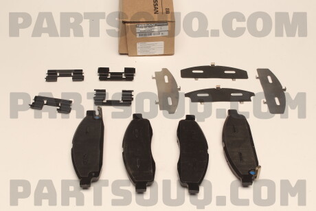 Фото автозапчасти колодки передние QX56, Armada, Titan NISSAN D1060ZC027