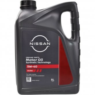 Моторное масло MOTOR OIL 5W-40 A3/B4 (, KE90090032) NISSAN KE900-90042
