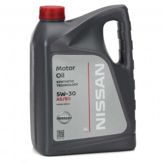 Фото автозапчасти моторное масло MOTOR OIL 5W-30 A5/B5 (, KE90099933) NISSAN KE90099943