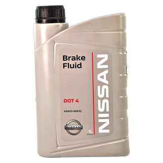 Фото автозапчасти тормозная жидкость Brake Fluid DOT 4 NISSAN KE90399932