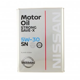 Моторное масло STRONG SAVE X 5W-30 (KLAN505301,) NISSAN KLAN5-05304 (фото 1)