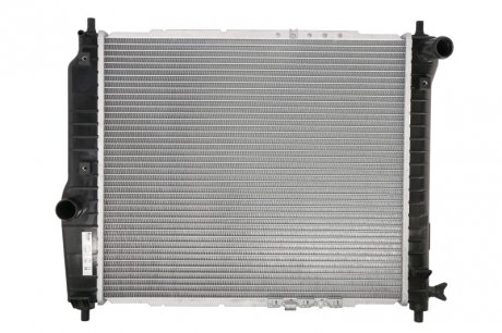 Радиатор двигателя (МКПП) CHEVROLET AVEO/KALOS; DAEWOO KALOS, NUBIRA 1.2/1.4 09.02- NISSENS 61636 (фото 1)