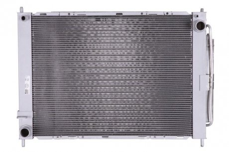 Радиатор кондиционера (с осушителем) RENAULT CLIO, CLIO III, MODUS 1.4/1.6 12.04- NISSENS 637636 (фото 1)