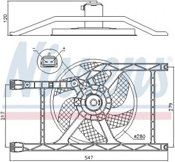 Фото автозапчасти fiat 500 (07-), fiat panda (12-), lancia y (11-) NISSENS 85920