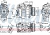 Компрессор кондиционера BMW 5 (F10), 5 (F11), 5 GRAN TURISMO (F07), 6 (F12), 6 (F13), 6 GRAN COUPE (F06), 7 (F01, F02, F03, F04), X5 (E70), X5 (F15, F85), X6 (E71, E72), X6 (F16 4.4/6.0 10.07-07.19 NISSENS 890218 (фото 1)