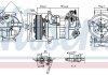 Фото автозапчастини компресор кондиціонера NISSENS 890594 (фото 1)