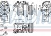 Фото автозапчастини компресор кондиціонера BMW 1 (E81), 1 (E82), 1 (E87), 1 (E88), 3 (E90), 3 (E91), 3 (E92), 3 (E93), 5 (E60), 5 (E61), X1 (E84) 2.0D/3.0D 06.04-06.15 NISSENS 890628 (фото 1)