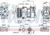 Фото автозапчастини компресор кондиціонера First Fit NISSENS 890693 (фото 1)