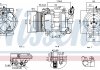 Фото автозапчастини компресор кондиціонера NISSENS 891016 (фото 1)