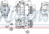 Фото автозапчастини компресор кондиціонера BMW 3 (E90), 3 (E91), 3 (E92), 5 (E60), 5 (E61), 5 GRAN TURISMO (F07), 7 (E65, E66, E67) 2.0-3.0D 12.01-02.17 NISSENS 89116 (фото 1)