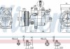 Фото автозапчастини компресор кондиціонера CITROEN C1; PEUGEOT 107; TOYOTA AYGO 1.0 06.05-09.14 NISSENS 89399 (фото 1)